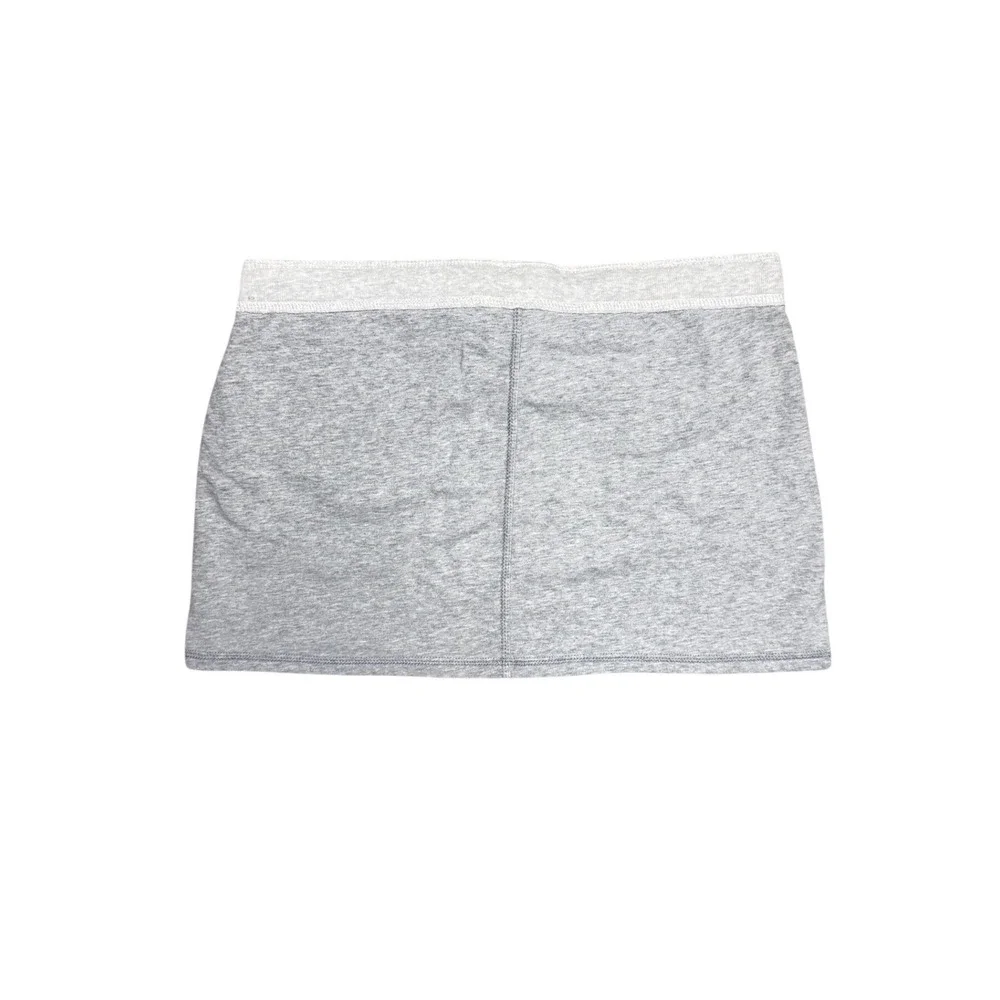 Hollister Gray Jersey Mini Skirt
